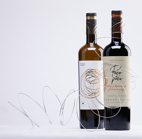 Diseño de labeling de vino- Fotografía profesional