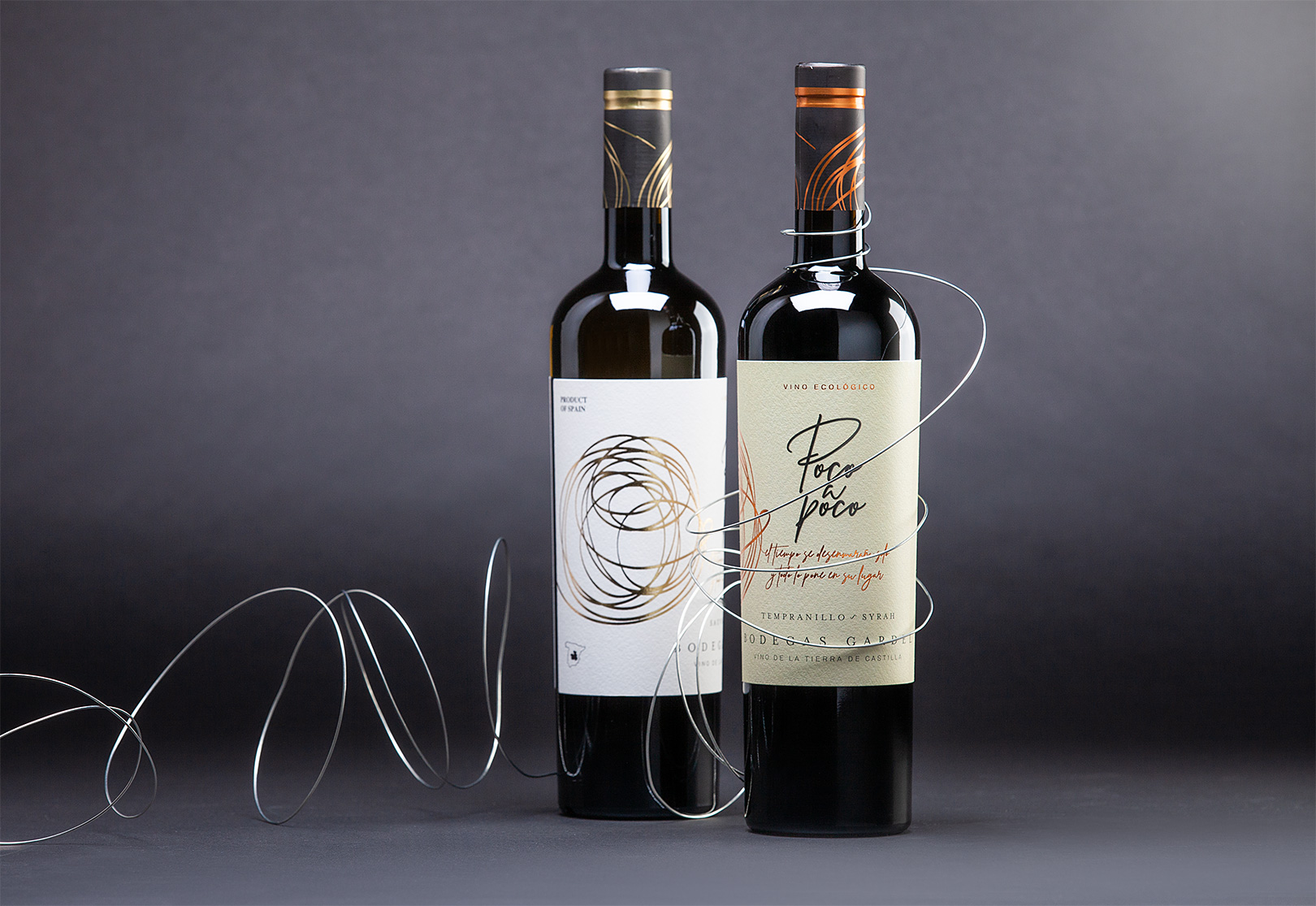 Diseño de etiqueta de vino